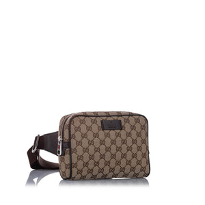 GG Canvas Belt Bag Brown - Bag Religion