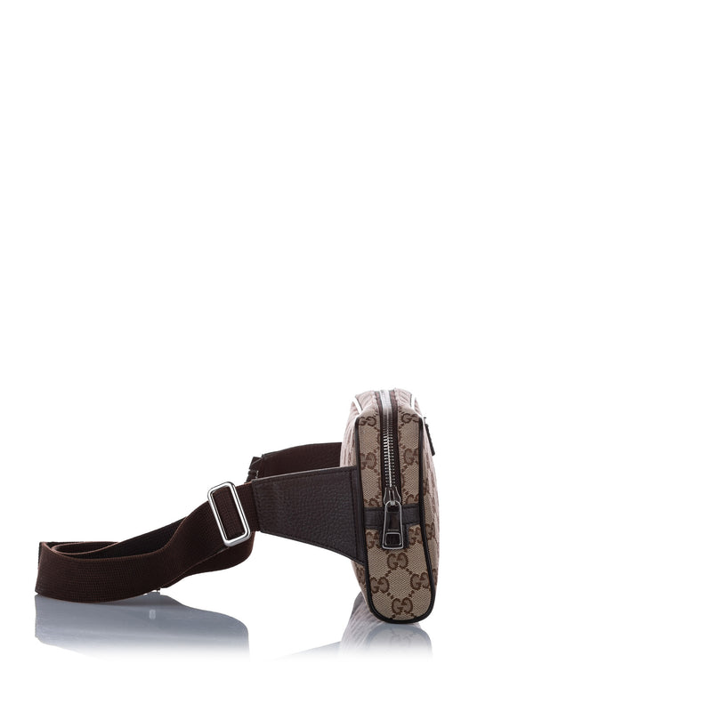 GG Canvas Belt Bag Brown - Bag Religion