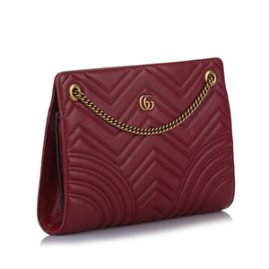 GG Marmont Leather Crossbody Bag Red - Bag Religion