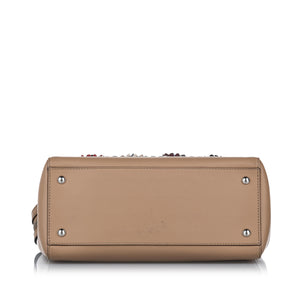 Flowerland DotCom Leather Satchel Brown - Bag Religion