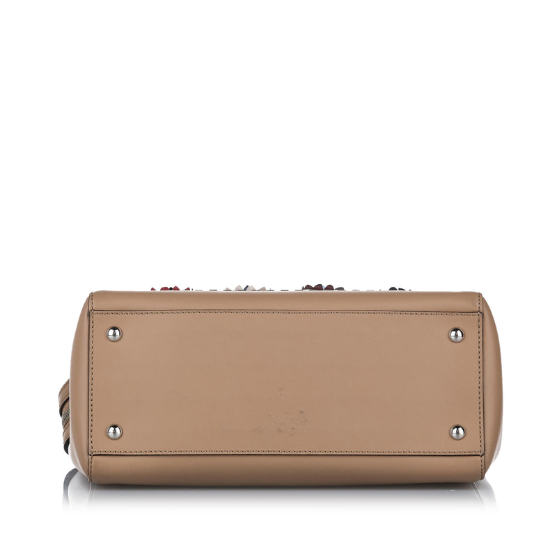 Flowerland DotCom Leather Satchel Brown - Bag Religion