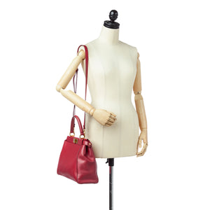 Peekaboo Leather Satchel Pink - Bag Religion