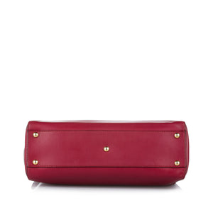 Peekaboo Leather Satchel Pink - Bag Religion