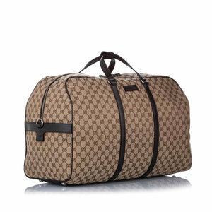 GG Canvas Travel Bag Brown - Bag Religion