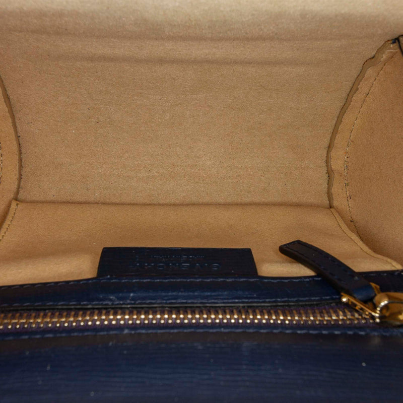 Pandora Box Leather Crossbody Bag Blue - Bag Religion