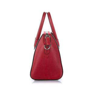 Antigona Satchel Bag | Red Leather Satchel | Bag Religion