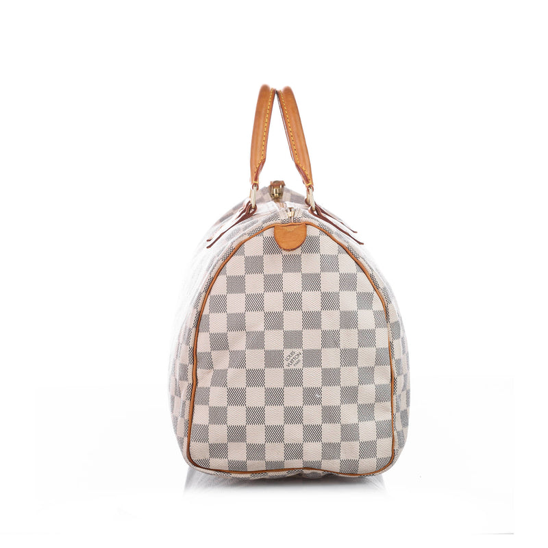 Damier Azur Speedy 35 White - Bag Religion