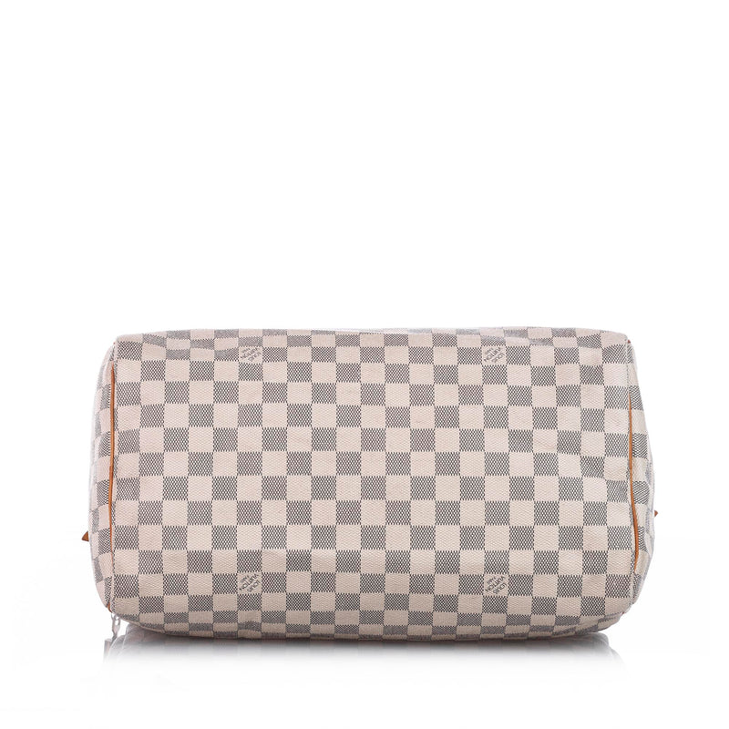 Damier Azur Speedy 35 White - Bag Religion
