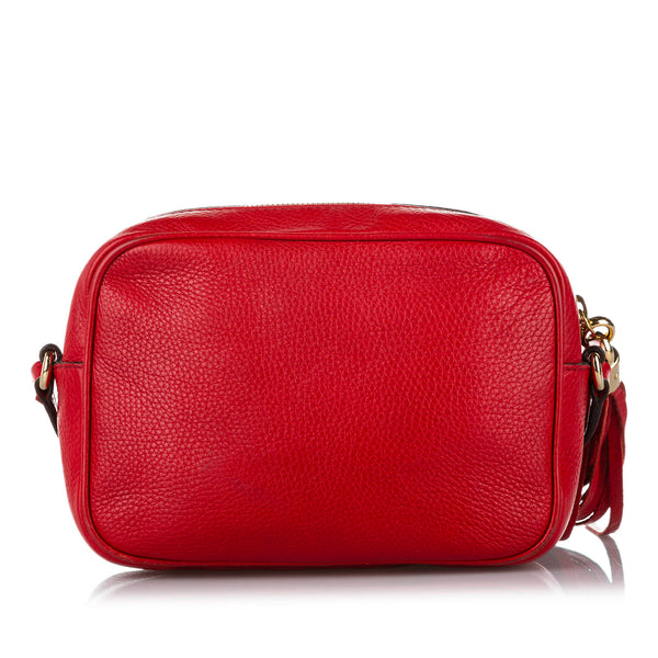 Soho Disco Leather Crossbody Bag Red | Bag Religion
