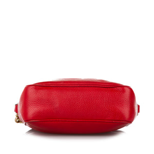 Soho Disco Leather Crossbody Bag Red - Bag Religion