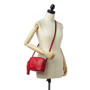 Soho Disco Leather Crossbody Bag Red - Bag Religion