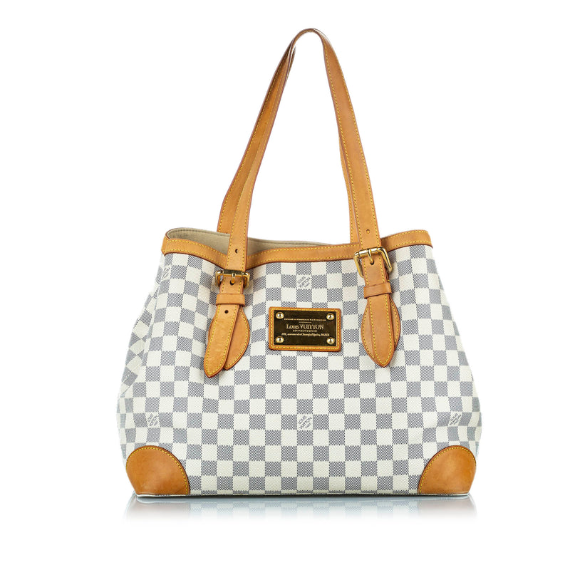 Damier Azur Hampstead PM White - Bag Religion