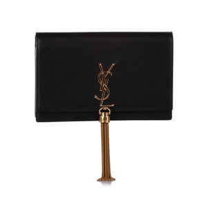 Kate Leather Wallet on Chain Black - Bag Religion