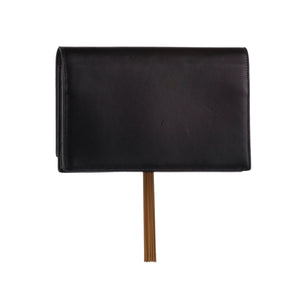 Kate Leather Wallet on Chain Black - Bag Religion