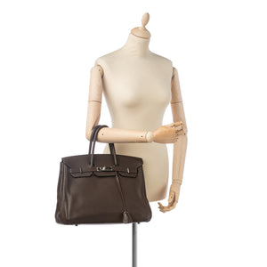 Hermes Togo Birkin 35 with Silver Hardware