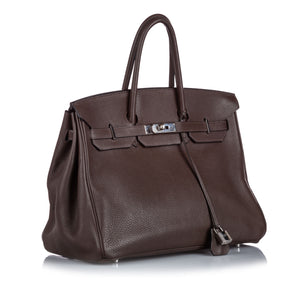 Hermes Togo Birkin 35 with Silver Hardware
