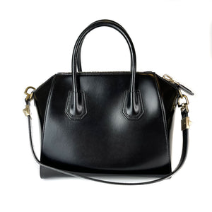 Small Antigona Gold Hardware Black