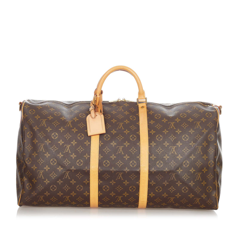 Louis Vuitton Monogram Keepall Bandouliere 60 Brown