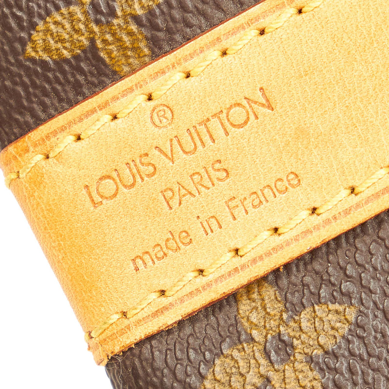 LOUIS VUITTON Keepall Bandouliere 60 Monogram Canvas PVC Leather 2way Bag  Brown