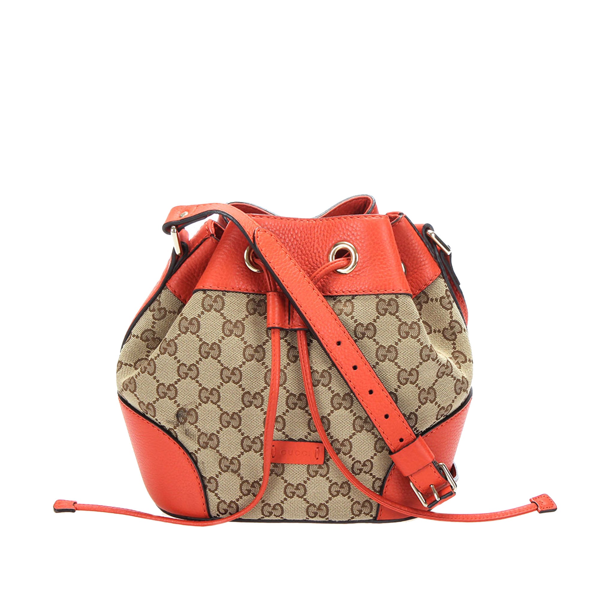 Gucci GG Canvas Drawstring Bucket Bag Bag Religion