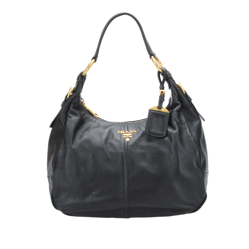 Leather Shoulder Bag Black - Bag Religion