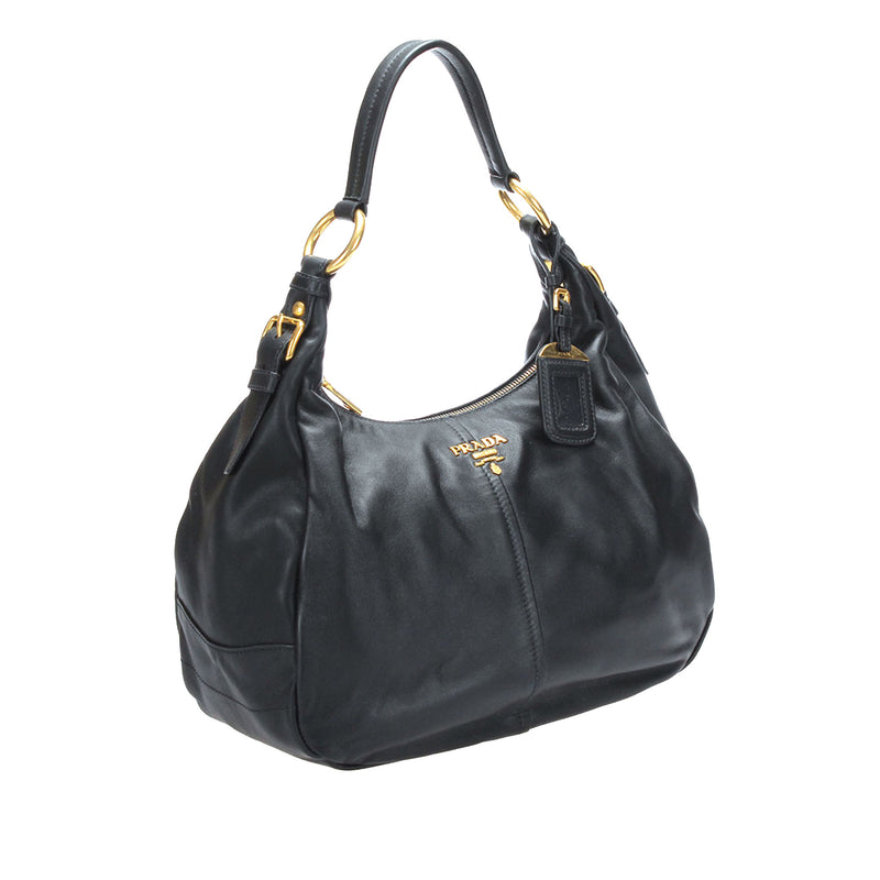 Leather Shoulder Bag Black - Bag Religion