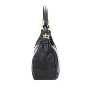 Leather Shoulder Bag Black - Bag Religion