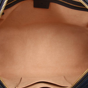 Guccissima Boston Bag Blue GHW