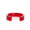 Rhinestone Bangle Red
