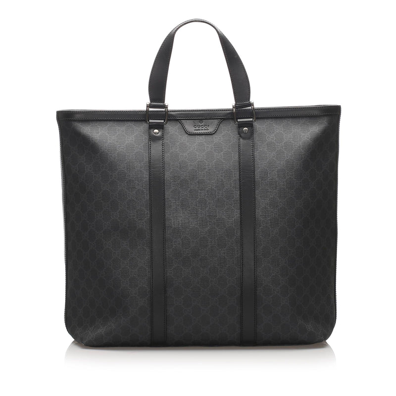 Black GG Supreme Tote Bag – Bag Religion - Main Image