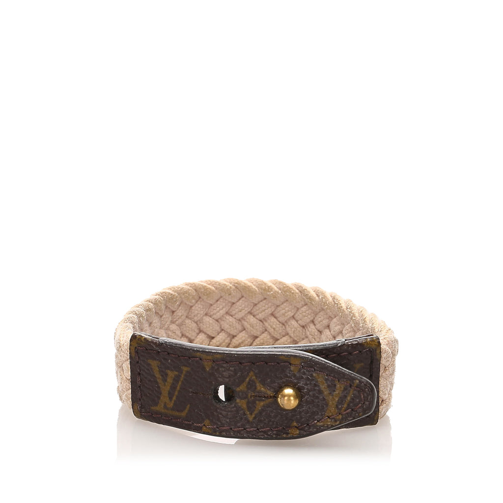 Monogram Bracelet Brown