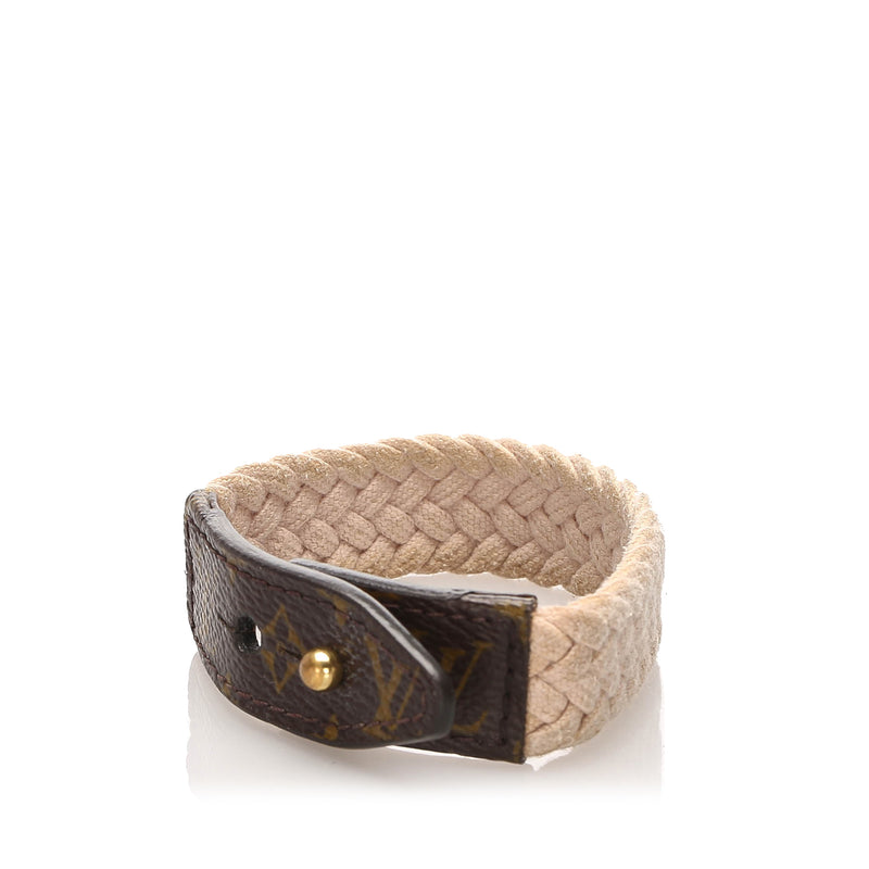 Monogram Bracelet Brown