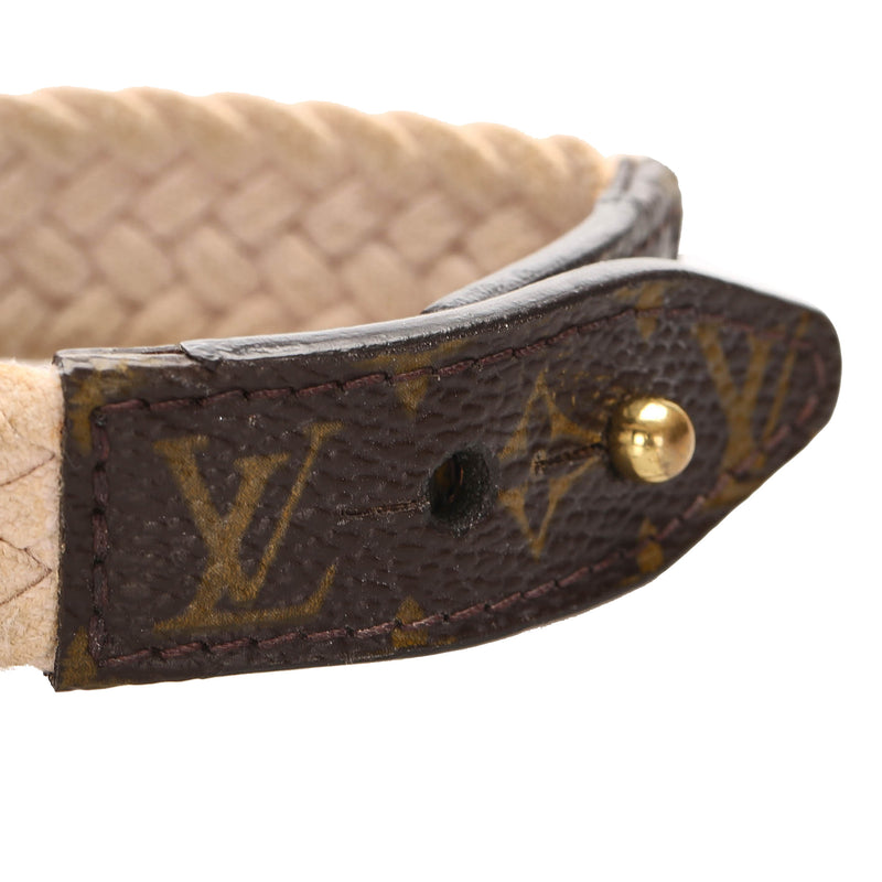 Monogram Bracelet Brown