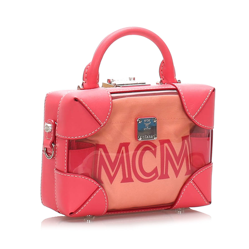 Vinyl Satchel Red