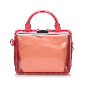 Vinyl Satchel Red