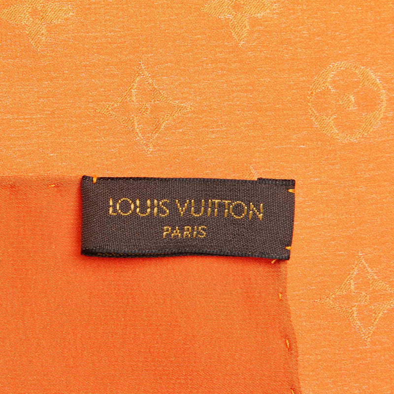 Louis Vuitton - Monaco Silk Carré Scarf Orange