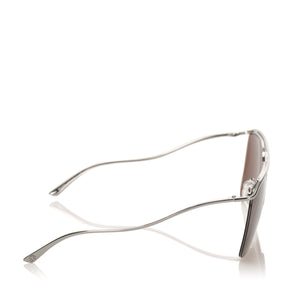 Balenciaga Square Tinted Sunglasses Brown