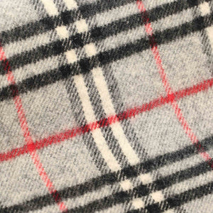 Plaid House Check Wool Scarf