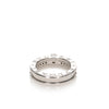 Diamond Paved 18 K B-Zero1 Ring Silver