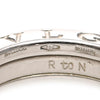 Diamond Paved 18 K B-Zero1 Ring Silver