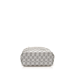 GG Canvas Tote Bag Gray SHW