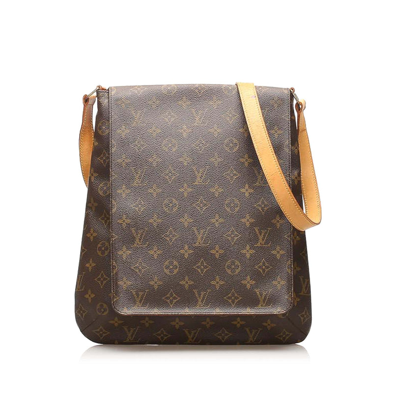 Authentic Louis Vuitton Monogram Musette Salsa GM, Luxury, Bags