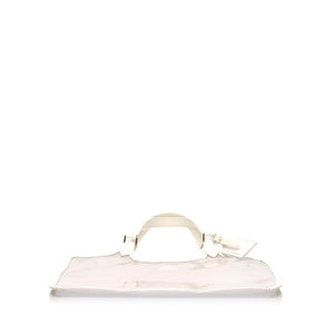 White Epi Plage Baia Vinyl Tote