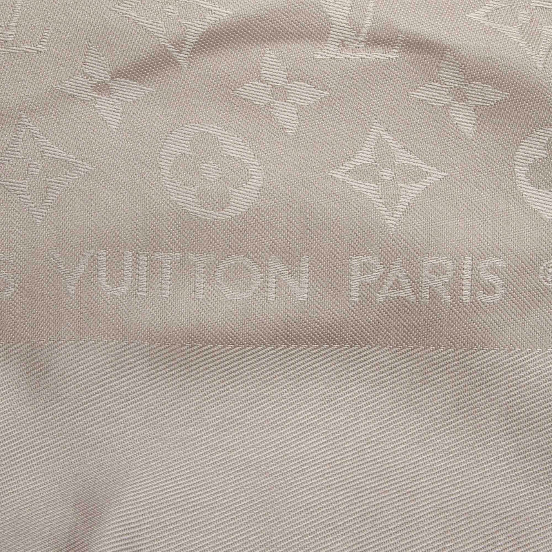 Louis Vuitton Amarante Silk Monogram Shine Shawl Louis Vuitton