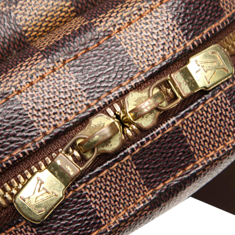 Damier Ebene Fanny Pack Belt Bag Geronimos
