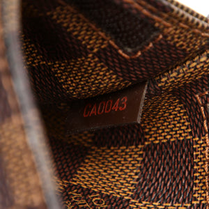 Damier Ebene Fanny Pack Belt Bag Geronimos
