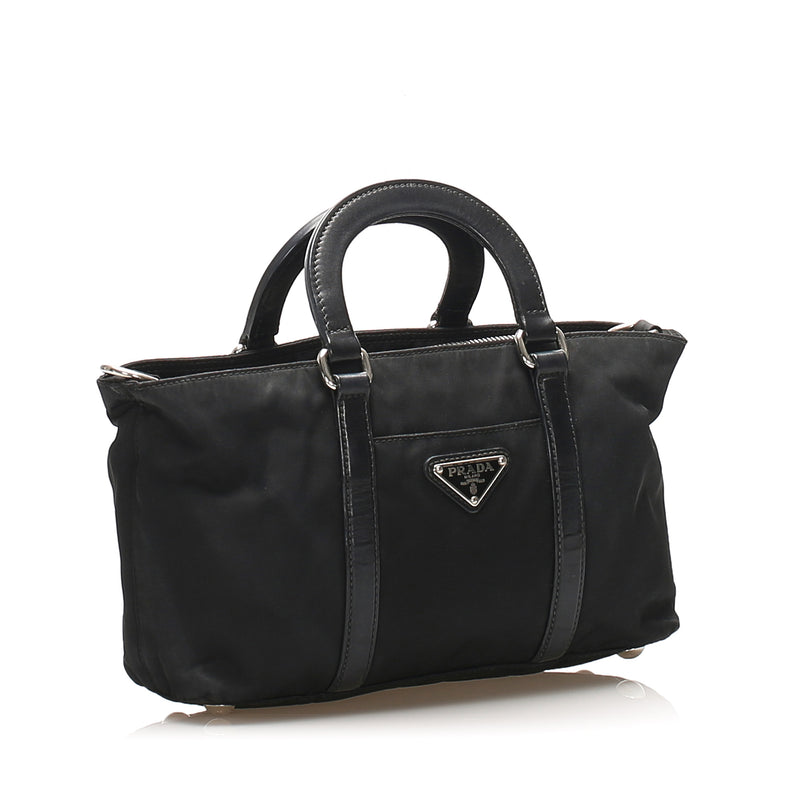 Tessuto Satchel Black
