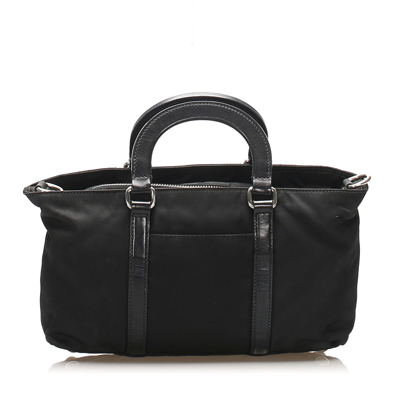 Tessuto Satchel Black