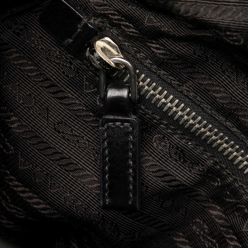 Tessuto Satchel Black