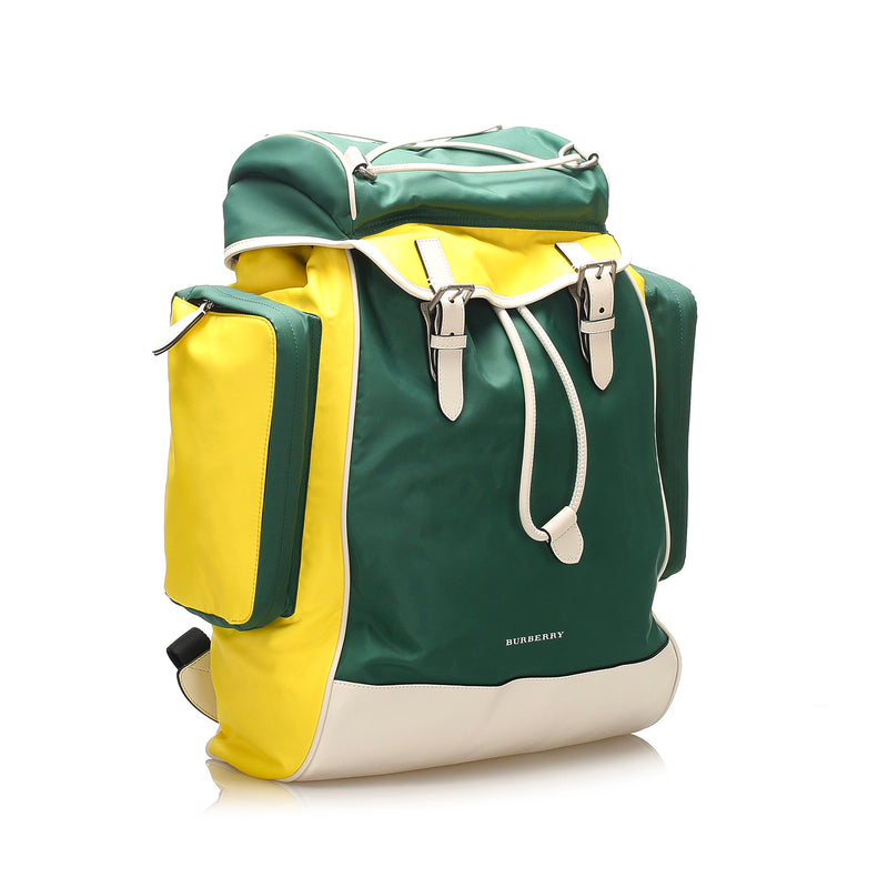 Nylon Backpack in Green